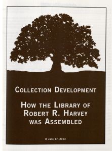 Title page of Harvey's book.