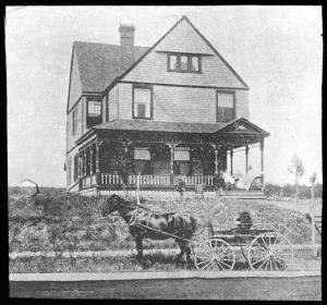 House of S. B. Green, St. Anthony Park, Minnesota, before planting, undated. 