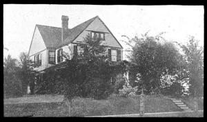 House of S. B. Green, St. Anthony Park, Minnesota, after planting, undated. 