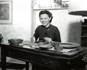 Barbara Forker, 1955. [photo location]